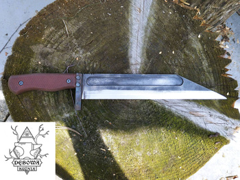 Nordic Reaver - heavy camp knife - oliv